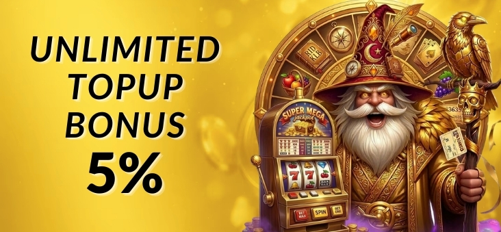 5% BONUS TOPUP